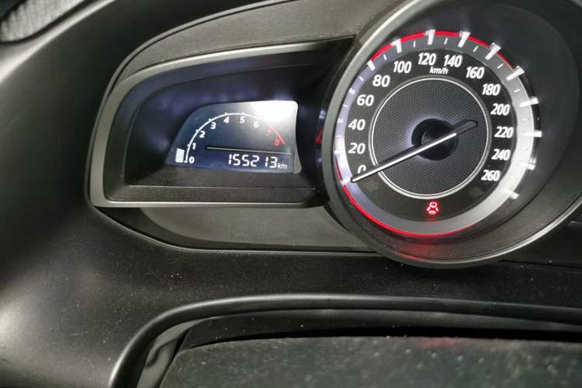 Used Mazda 3 Axela 2016 Sedan 1.5L Manual Luxury Model Odometer Close Up
