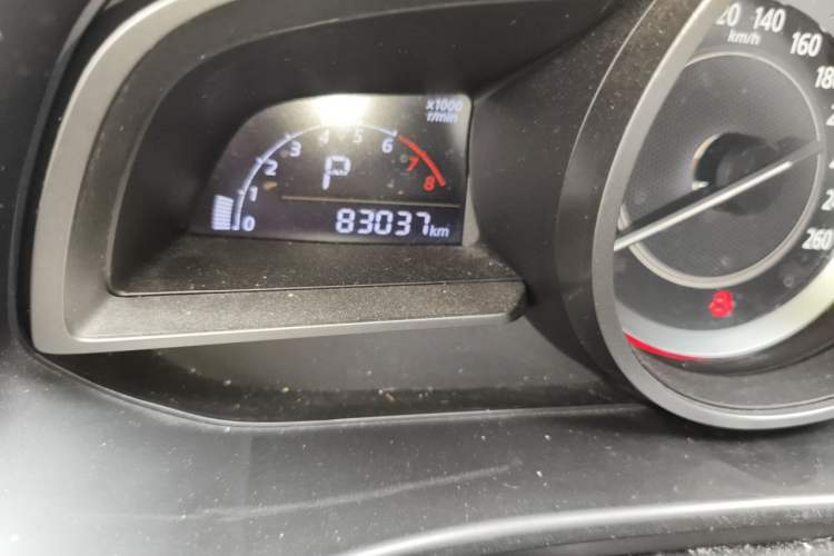 Used Mazda 3 Axela 2016 Sedan 1.5L Automatic Luxury Model Odometer Close Up