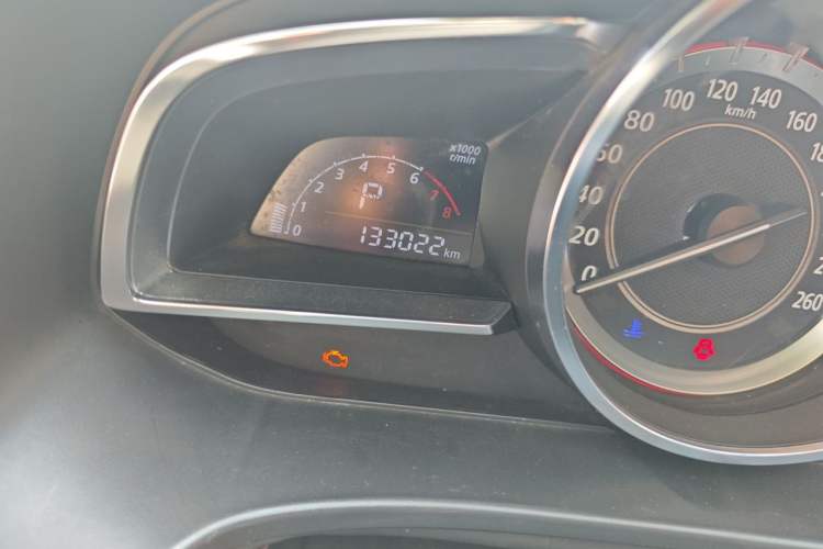 Used Mazda 3 Axela 2016 Sedan 1.5L Automatic Luxury Model Odometer Close Up