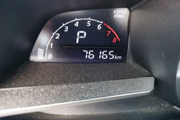 Used Mazda 3 Axela 2016 Sedan 1.5L Automatic Comfort Model Odometer Close Up