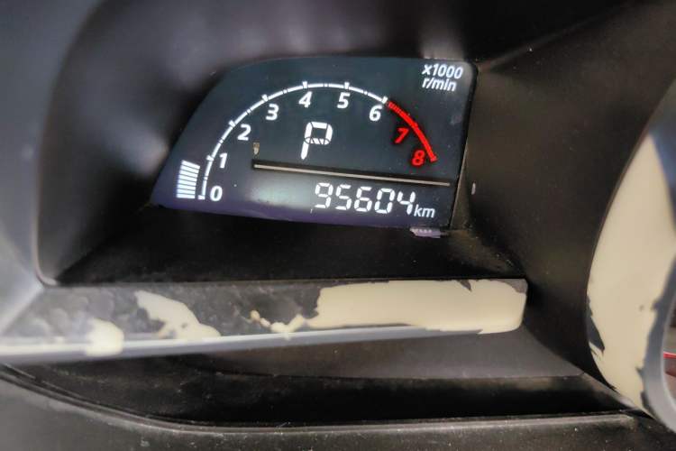 Used Mazda 3 Axela 2016 Sedan 1.5L Automatic Comfort Model Odometer Close Up