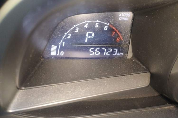 Used Mazda 3 Axela 2016 Sedan 1.5L Automatic Luxury Model Odometer Close Up