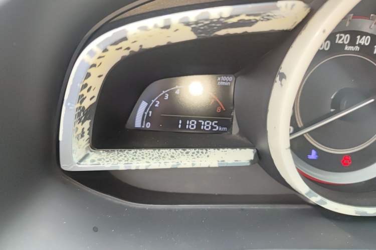 Used Mazda 3 Axela 2016 Sedan 1.5L Manual Comfort Model Odometer Close Up