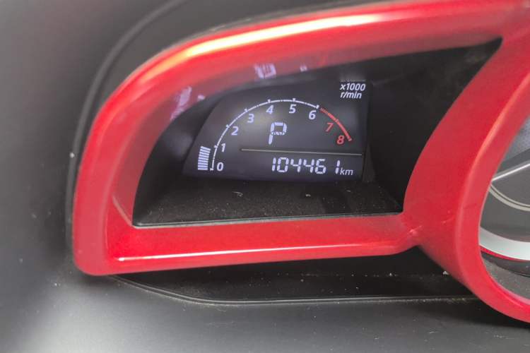 Used Mazda 3 Axela 2016 Sedan 1.5L Automatic Luxury Model Odometer Close Up