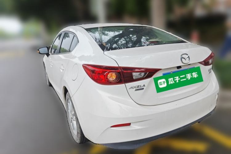 Used Mazda 3 Axela 2016 Sedan 1.5L Automatic Comfort Model Rear Left 45 Deg