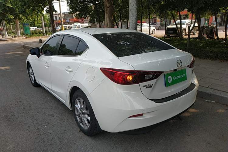 Used Mazda 3 Axela 2016 Sedan 1.5L Automatic Comfort Model Rear Left 45 Deg
