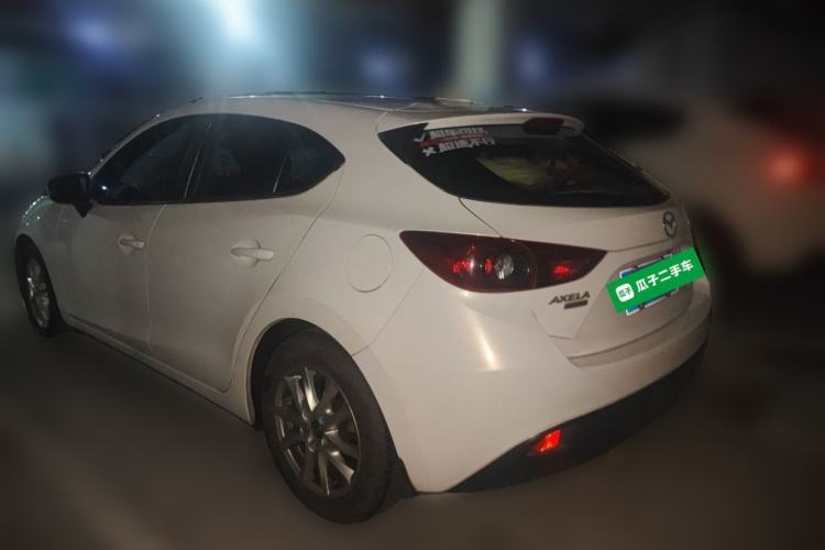 Used Mazda 3 Axela 2016 Hatchback 1.5L Automatic Comfort Model Rear Left 45 Deg