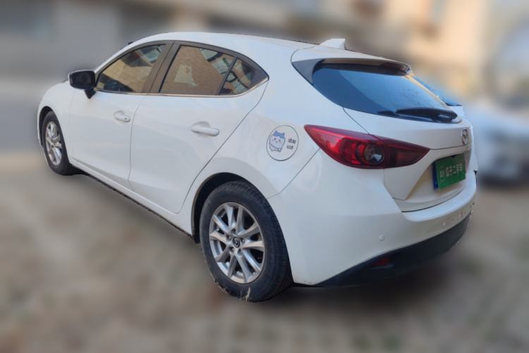 Used Mazda 3 Axela 2016 Hatchback 1.5L Automatic Comfort Model Rear Left 45 Deg