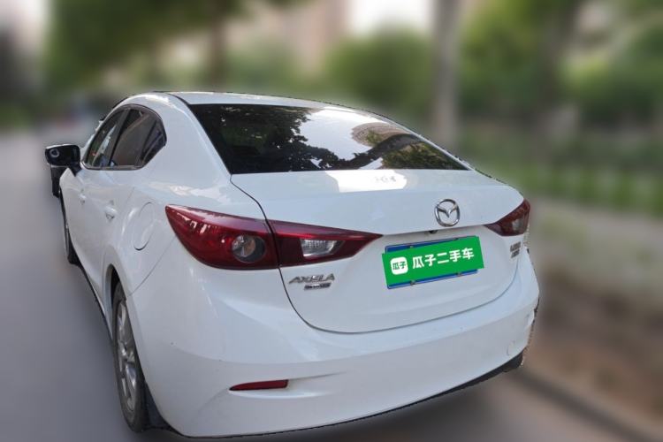Used Mazda 3 Axela 2016 Sedan 1.5L Automatic Comfort Model Rear Left 45 Deg