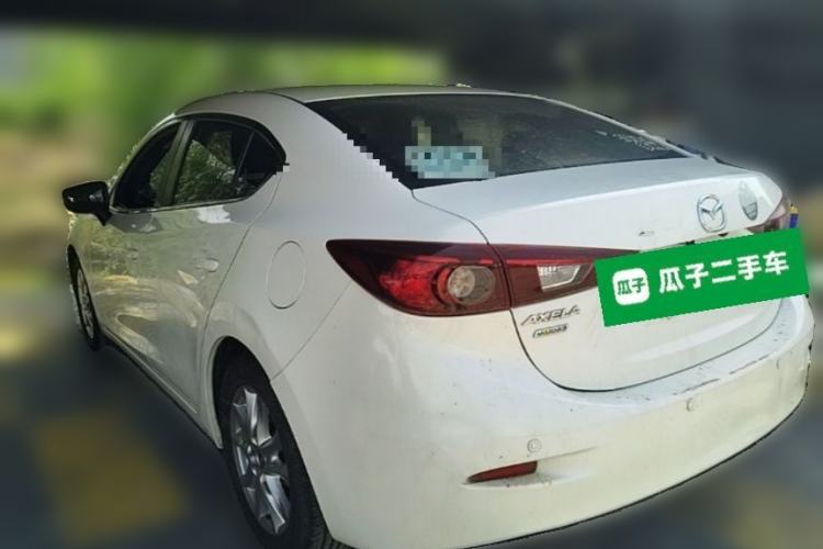 Used Mazda 3 Axela 2016 Sedan 1.5L Automatic Comfort Model Rear Left 45 Deg