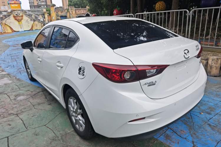 Used Mazda 3 Axela 2016 Sedan 1.5L Automatic Luxury Model Rear Left 45 Deg
