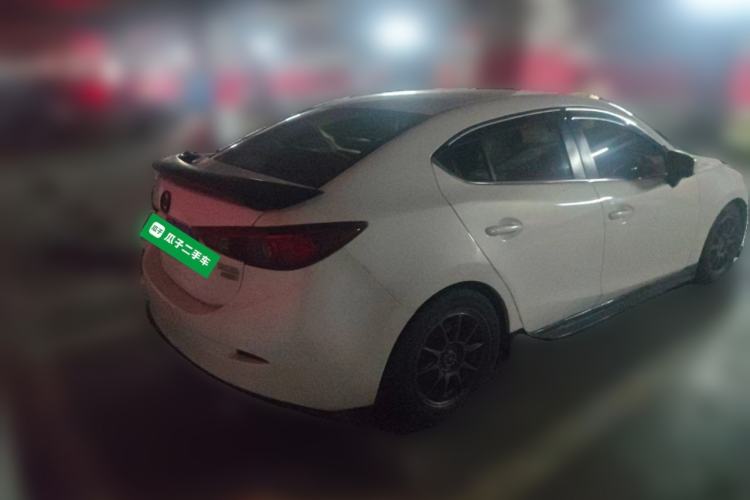 Used Mazda 3 Axela 2016 Sedan 1.5L Automatic Luxury Model Rear Right 45 Deg