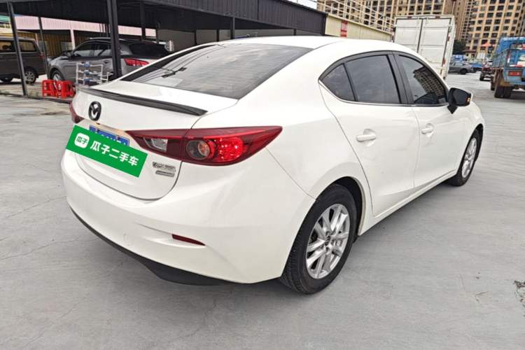 Used Mazda 3 Axela 2016 Sedan 1.5L Automatic Comfort Model Rear Right 45 Deg