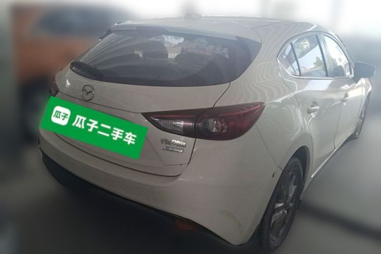 Used Mazda 3 Axela 2016 Hatchback 1.5L Manual Comfort Model Rear Right 45 Deg