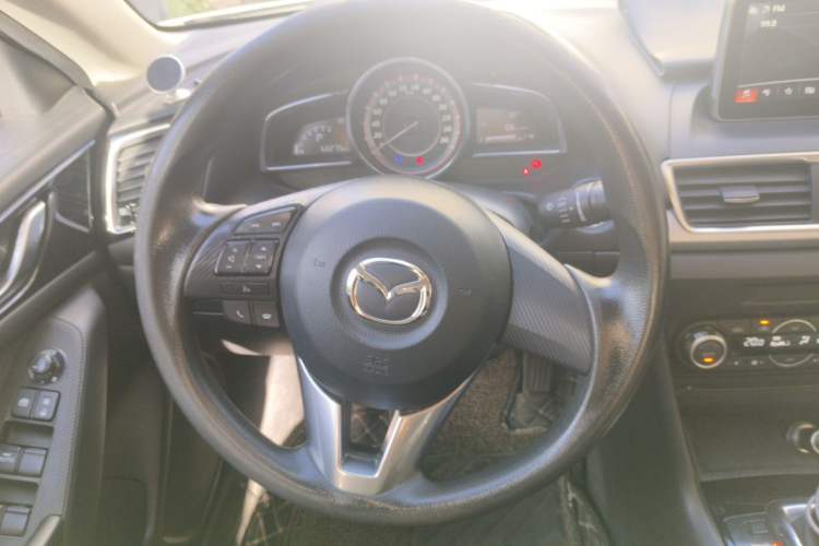 Used Mazda 3 Axela 2016 Sedan 1.5L Automatic Luxury Model Steering Wheel