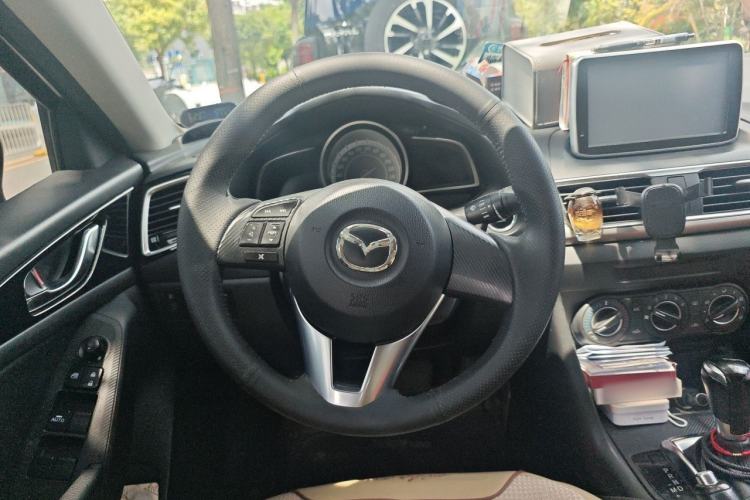 Used Mazda 3 Axela 2016 Sedan 1.5L Automatic Comfort Model Steering Wheel