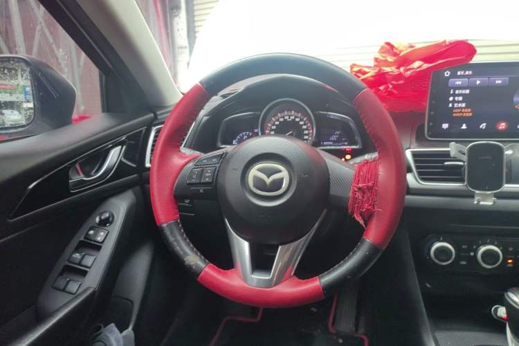 Used Mazda 3 Axela 2016 Sedan 1.5L Automatic Comfort Model Steering Wheel