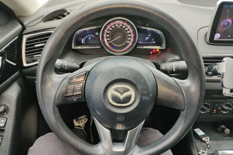 Used Mazda 3 Axela 2016 Sedan 1.5L Automatic Comfort Model Steering Wheel