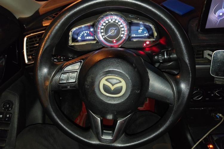 Used Mazda 3 Axela 2016 Sedan 1.5L Automatic Comfort Model Steering Wheel