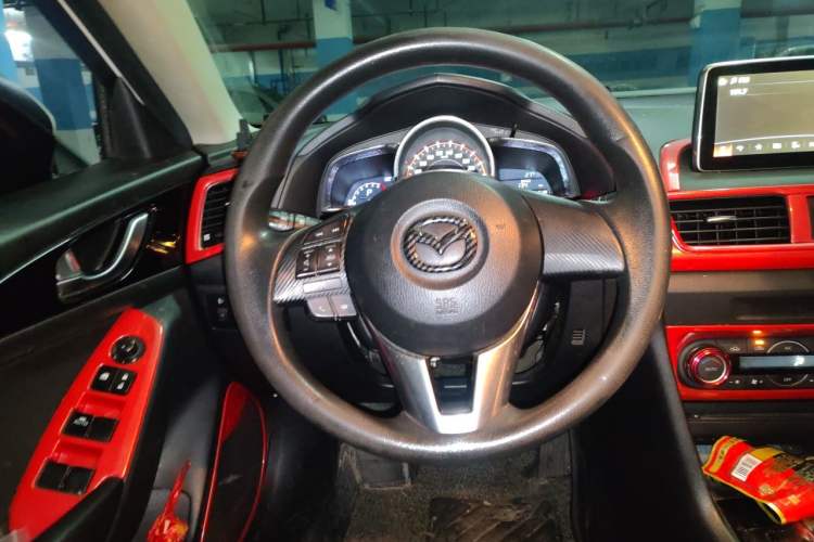 Used Mazda 3 Axela 2016 Sedan 1.5L Automatic Luxury Model Steering Wheel