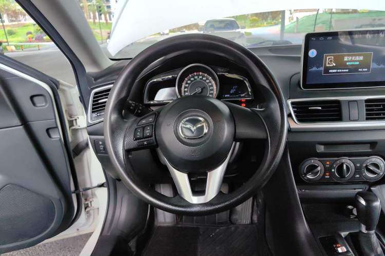 Used Mazda 3 Axela 2016 Sedan 1.5L Automatic Comfort Model Steering Wheel