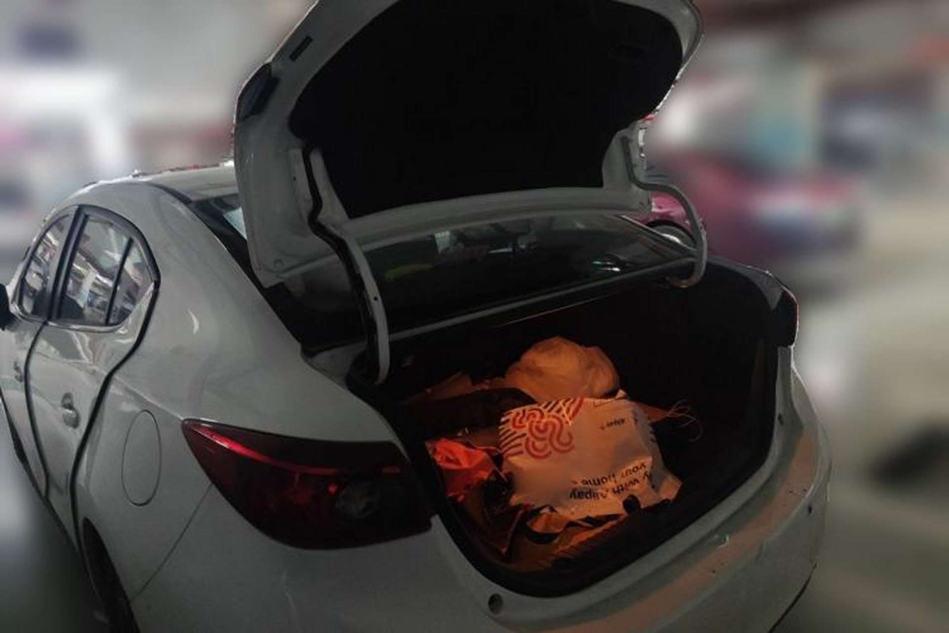 Used Mazda 3 Axela 2016 Sedan 1.5L Automatic Comfort Model Trunk