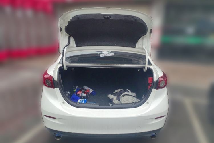 Used Mazda 3 Axela 2016 Sedan 1.5L Automatic Comfort Model Trunk