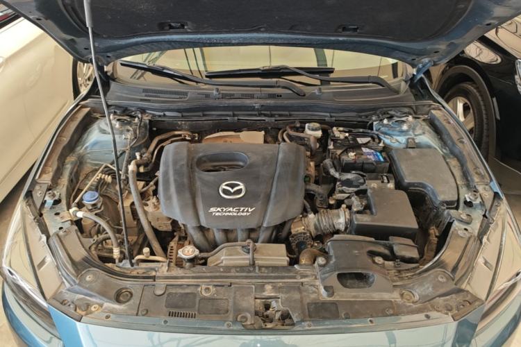 Used Mazda 3 Axela 2017 Sedan 1.5L Automatic Luxury Model Emission Standard China V Engine Bay