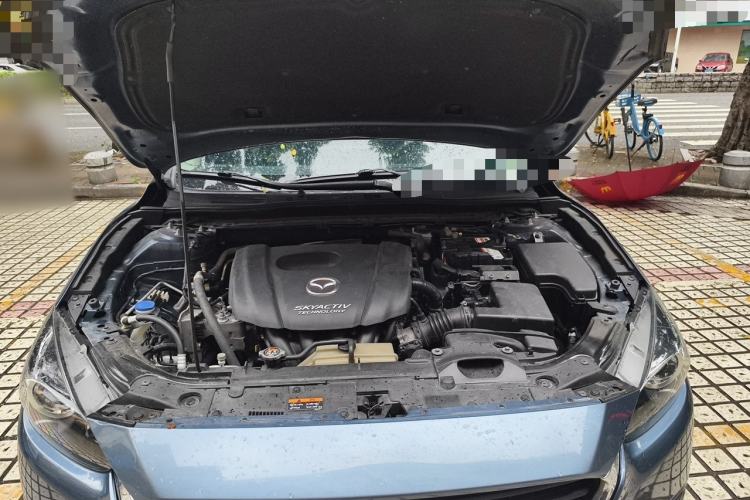 Used Mazda 3 Axela 2017 Sedan 1.5L Automatic Comfort Model China VI Standard Engine Bay