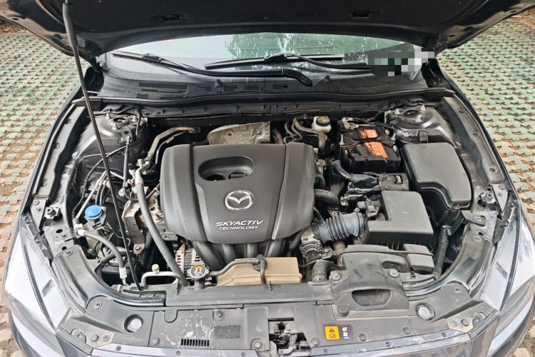 Used Mazda 3 Axela 2017 Sedan 1.5L Automatic Luxury Model Emission Standard China V Engine Bay