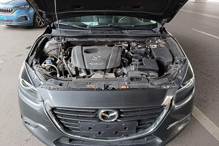Used Mazda 3 Axela 2017 Sedan 1.5L Automatic Luxury Model Emission Standard China V Engine Bay