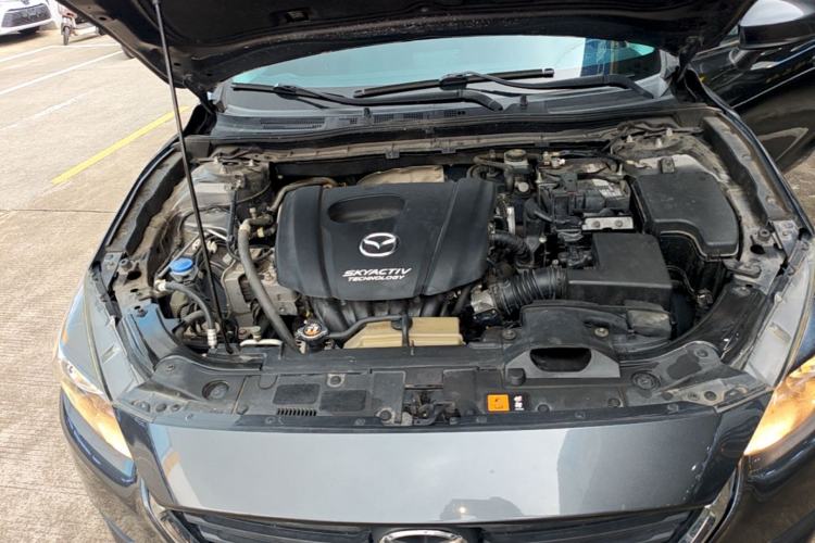Used Mazda 3 Axela 2017 Sedan 1.5L Automatic Comfort Model China VI Standard Engine Bay