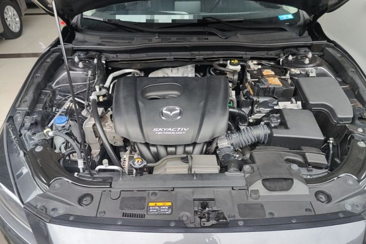 Used Mazda 3 Axela 2017 Sedan 1.5L Automatic Luxury Model Emission Standard China V Engine Bay