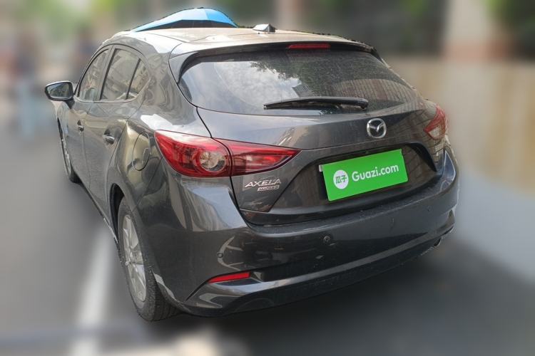 Used Mazda 3 Axela 2017 Hatchback 1.5L Automatic Luxury Model China VI Standard Rear Left 45 Deg