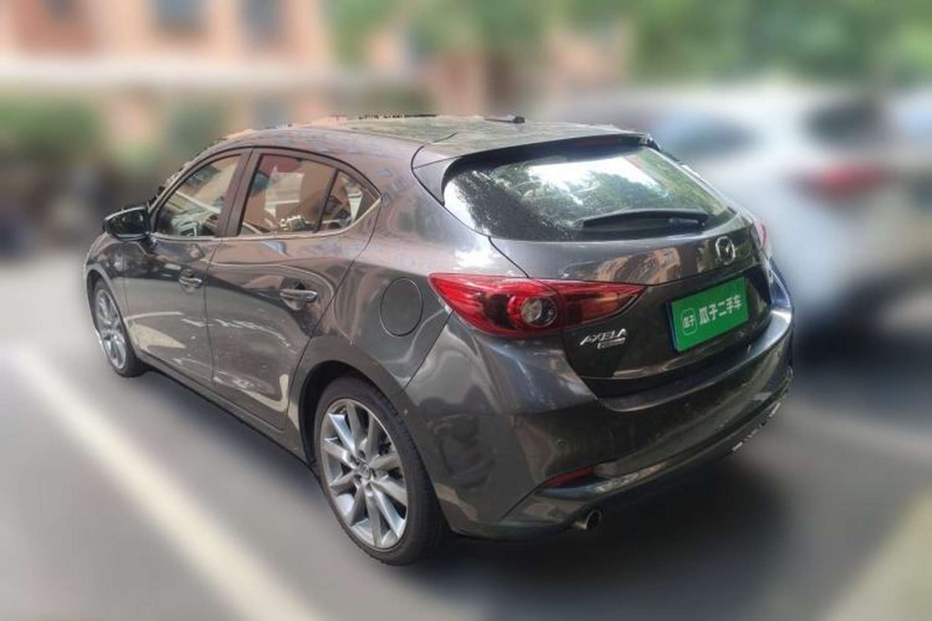 Used Mazda 3 Axela 2017 Hatchback 2.0L Automatic Sport Model China V Emission Standard Rear Left 45 Deg