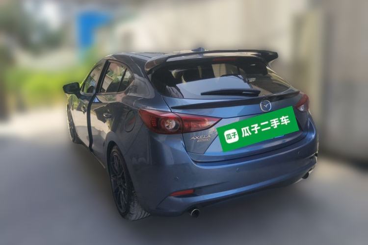 Used Mazda 3 Axela 2017 Hatchback 2.0L Automatic Sport Model China V Emission Standard Rear Left 45 Deg