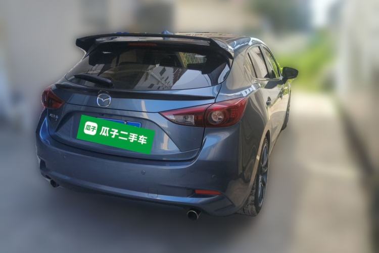 Used Mazda 3 Axela 2017 Hatchback 2.0L Automatic Sport Model China V Emission Standard Rear Right 45 Deg