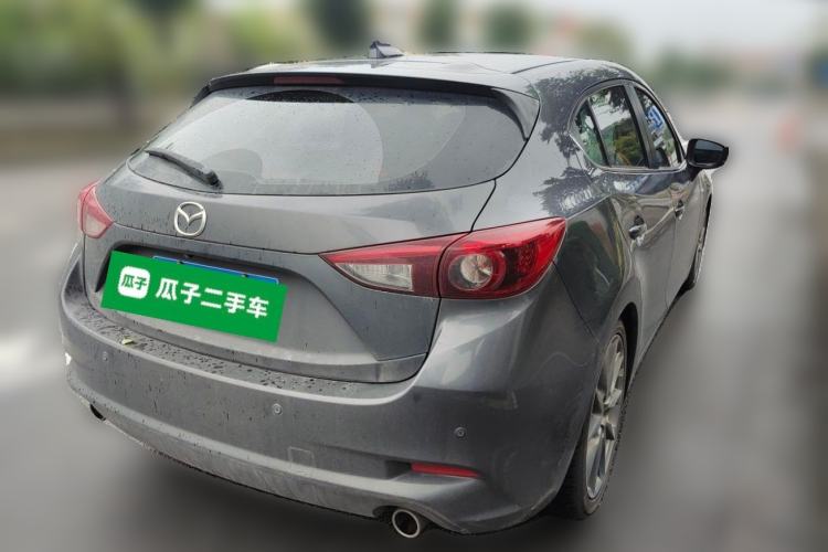 Used Mazda 3 Axela 2017 Hatchback 2.0L Automatic Sport Model China V Emission Standard Rear Right 45 Deg
