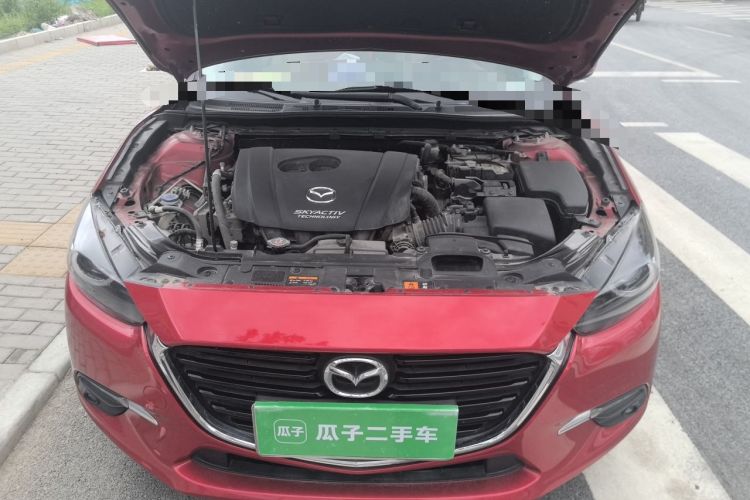 Used Mazda 3 Axela 2017 Sedan 2.0L Automatic Prestige Model China V Standard Engine Bay