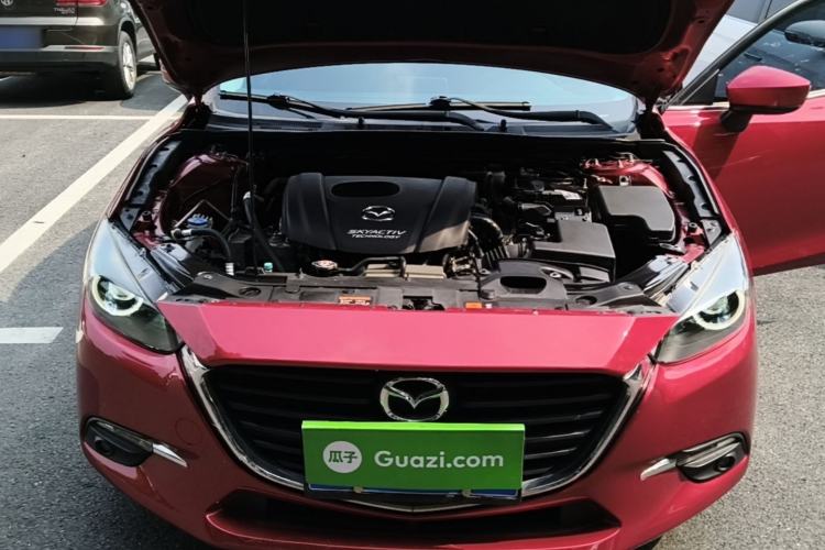 Used Mazda 3 Axela 2017 Sedan 1.5L Automatic Luxury Model Emission Standard China V Engine Bay