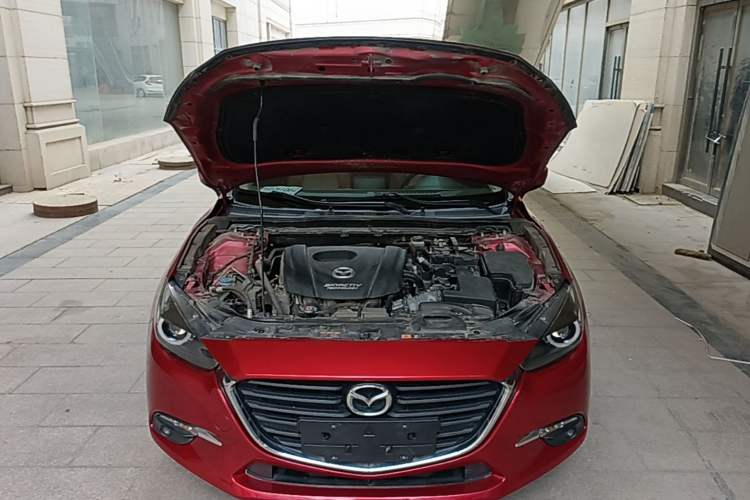 Used Mazda 3 Axela 2017 Sedan 1.5L Automatic Luxury Model Emission Standard China V Engine Bay