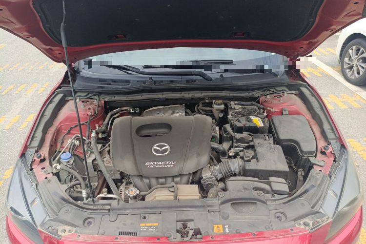Used Mazda 3 Axela 2017 Sedan 1.5L Automatic Luxury Model Emission Standard China V Engine Bay