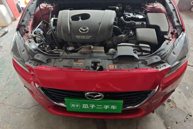 Used Mazda 3 Axela 2017 Hatchback 2.0L Automatic Luxury Model Emission Standard China V Engine Bay