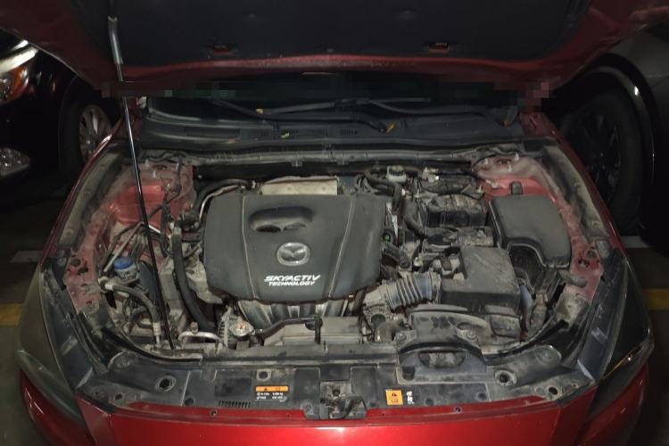 Used Mazda 3 Axela 2017 Sedan 1.5L Automatic Luxury Model Emission Standard China V Engine Bay
