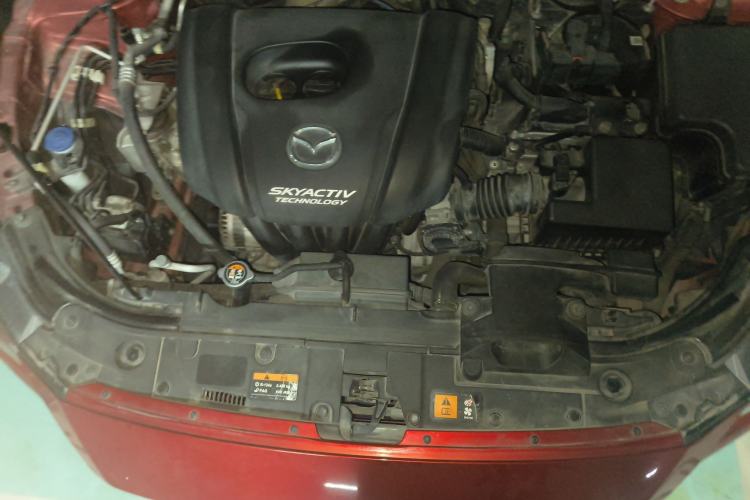 Used Mazda 3 Axela 2017 Sedan 1.5L Automatic Luxury Model Emission Standard China V Engine Bay