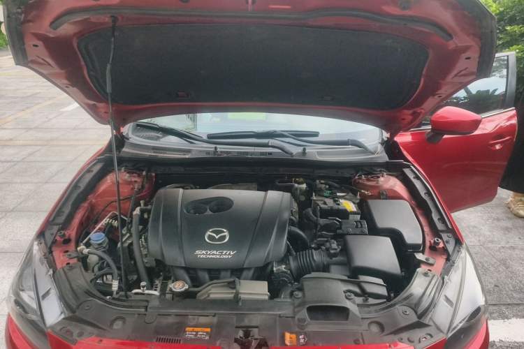 Used Mazda 3 Axela 2017 Hatchback 2.0L Automatic Luxury Model Emission Standard China V Engine Bay