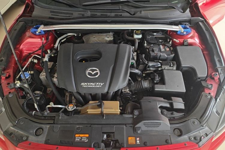 Used Mazda 3 Axela 2017 Sedan 1.5L Automatic Luxury Model Emission Standard China V Engine Bay