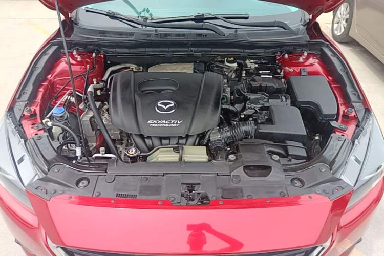 Used Mazda 3 Axela 2017 Sedan 1.5L Automatic Luxury Model Emission Standard China V Engine Bay