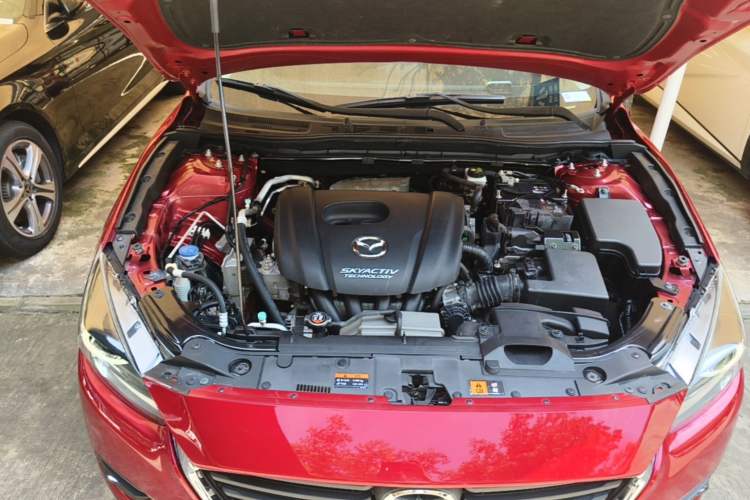Used Mazda 3 Axela 2017 Sedan 1.5L Automatic Luxury Model Emission Standard China V Engine Bay