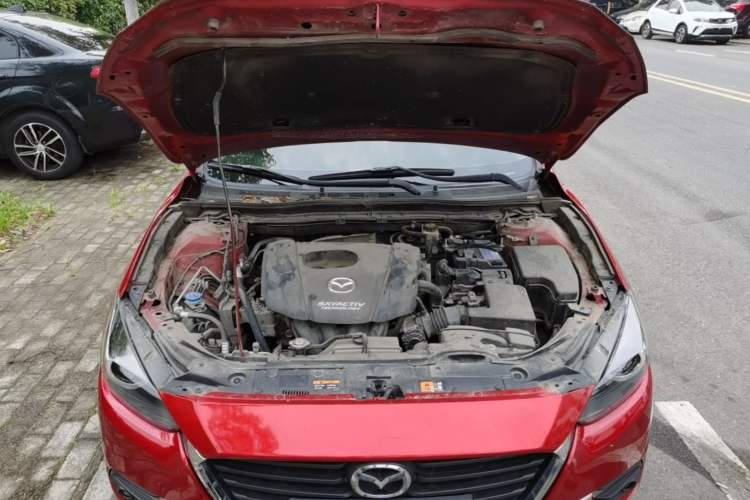 Used Mazda 3 Axela 2017 Sedan 1.5L Automatic Luxury Model Emission Standard China V Engine Bay